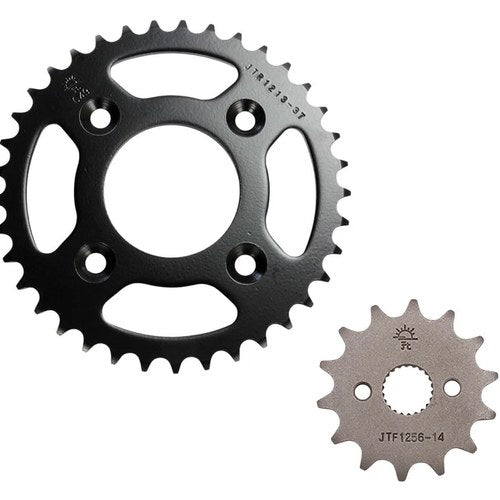 JT Sprockets 14T Countershaft Front & 37T Rear Sprocket Kit Honda CRF50 XR50