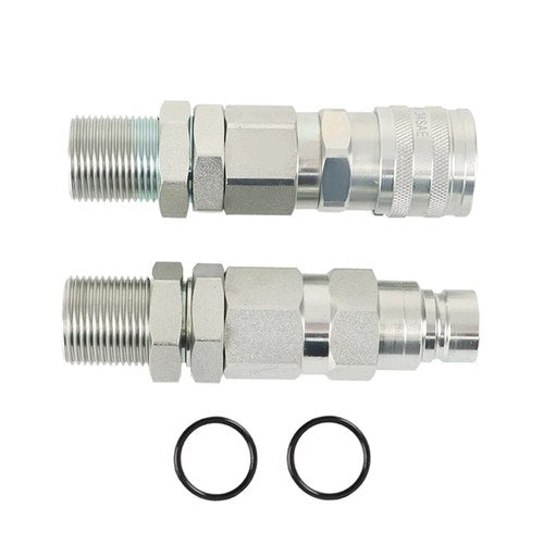 Hyd.Quick-Connect Coupler KV13884 AT312877 For John Deere 35G 50C 260 325 CT332