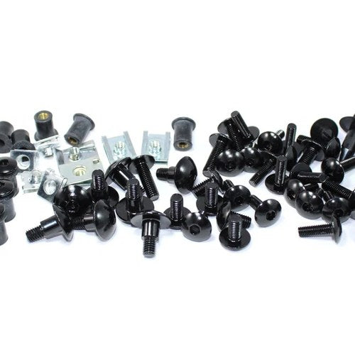 Triumph Daytona 675 675R 2013-2016 Fairing & Screen Bolts Kit Black Aluminium