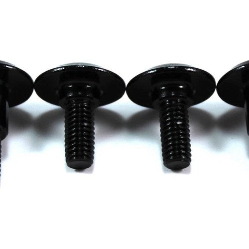 Suzuki GSX-R600 R750 2004 2005 Black Aluminium 4x Rear Fairing Seat Bolts K4 K5