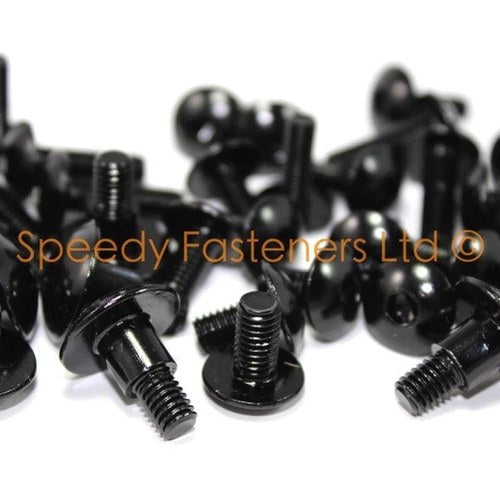 Honda Vfr 800 VFR800 1998-2001 Black Aluminium Alloy Fairing Bolts & Fixings Kit