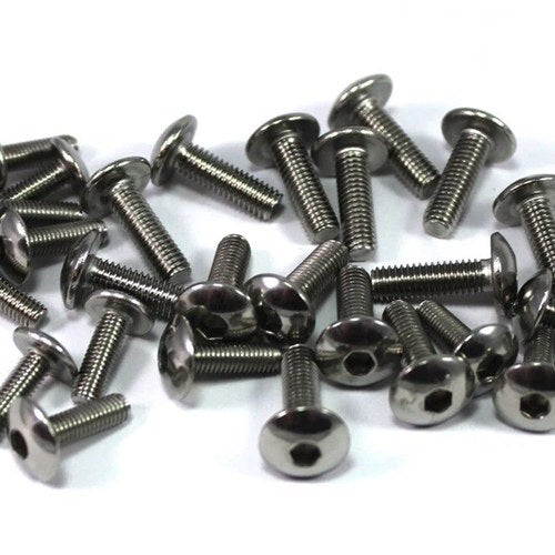 Yamaha Fzr 1000 Exup 1991-94 Stainless Fairing & Screen Bolts Clips Kit FZR1000