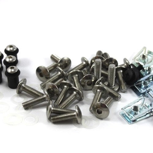 Yamaha Fazer FZS1000 2001-2005 Stainless Fairing Screen Bolt Clip Screw Kit Fzs