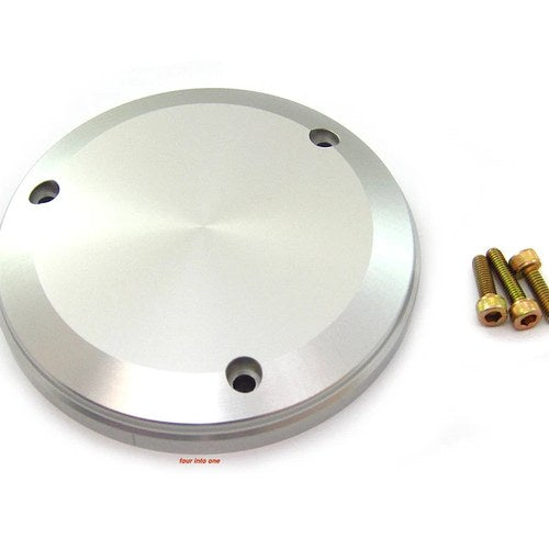 Joker Machine CB750 Clutch Cover - Smooth Silver - 12-063S - 11348-392-000