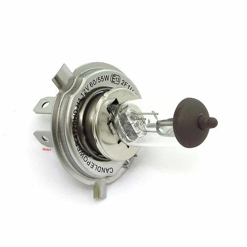 Heavy Duty H4 Halogen Headlight Bulb - 55/60 Watt - 4720HD Motorcycle Scooter