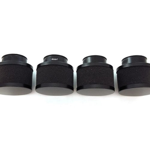 Black Foam Performance Pod Filter Set of 4 - 39mm Honda CB500 CB550 CB750 69-76