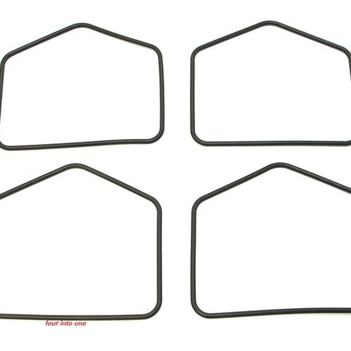 Shaped O-Ring Float Bowl Gaskets - 4 Pack - Honda CB350F CB400F - 16010-333-305