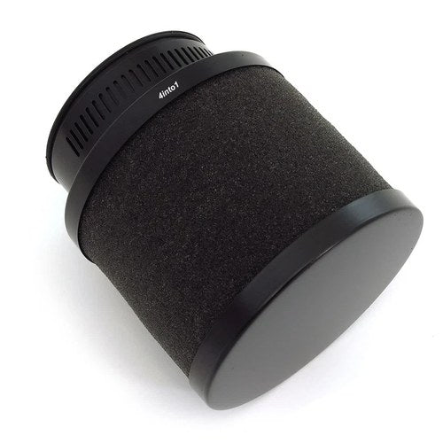 54mm Black Foam Pod Air Filter Cleaner Honda Kawasaki Suzuki Yamaha Motorcycle