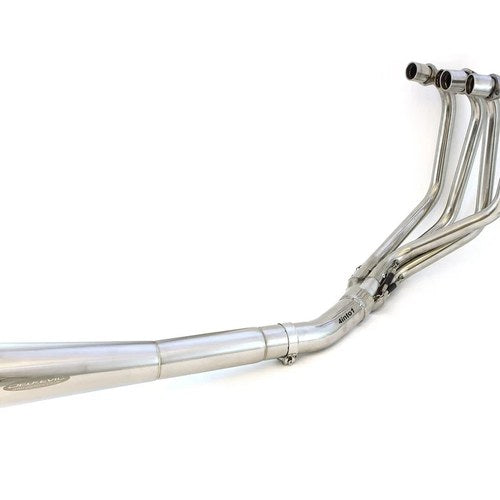 Delkevic 4into1 Stainless Steel Exhaust - Megaphone Muffler - Honda CB750 75-78