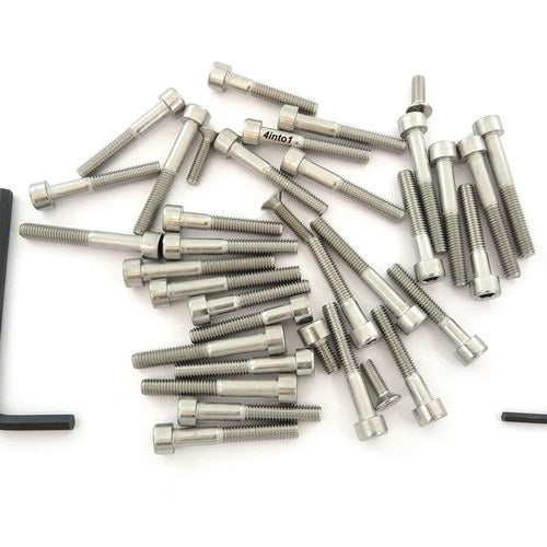 Stainless Steel Allen Bolt Set - Honda CB100 Super Sports CL100 - 1970-1973