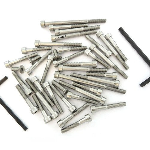 Stainless Steel Allen Bolt Set - Honda XL350 - 1976-1978 - 38 Bolts