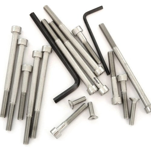 Stainless Steel Allen Bolt Set - Honda XR75 - 1973-1976 - 16 Bolts 2 Wrenches
