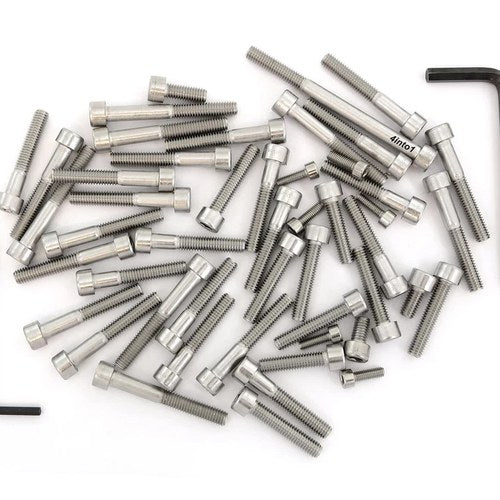 Stainless Steel Allen Bolt Set - Honda VT1100C Shadow - 1987-1992 - 49 Bolts