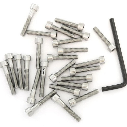 Stainless Steel Allen Bolt Set - Honda CB400T CM400T - 1978-1979 - 18 Bolts