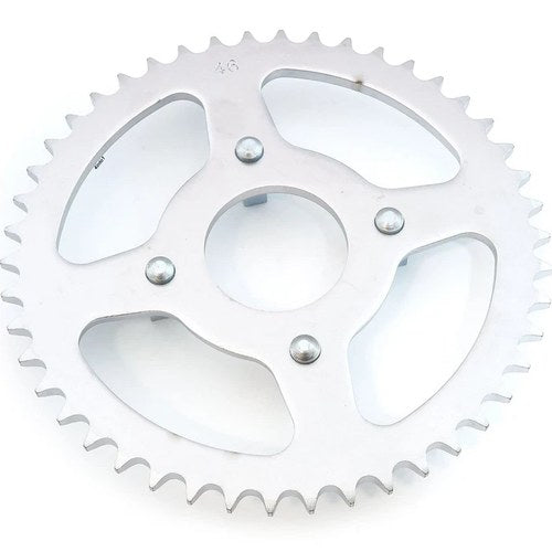 Parts Unlimited Motorcycle Rear Sprocket - 420 Chain - Honda 65cc - 80cc - 46T