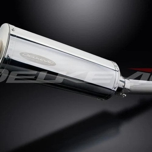 Delkevic 14” Stainless Slip On Muffler - Yamaha FZ1 FZS1000 2000-2005 Exhaust