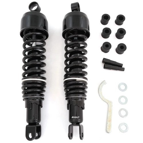 Performance Shocks - Black - Eye / Clevis - 335mm (13 1/8") - Classic Motorcycle