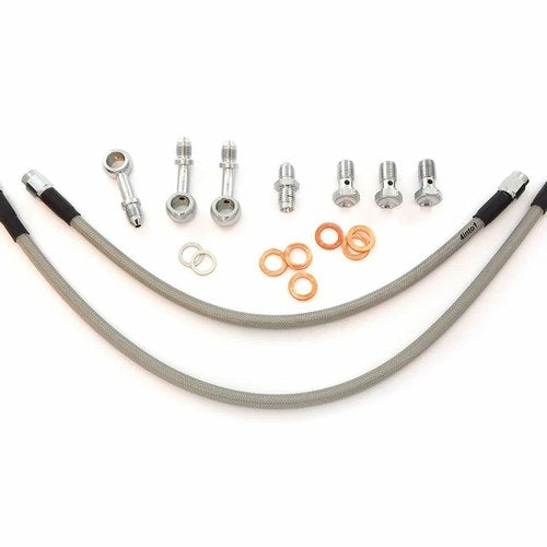 Stainless Brake Line Kit - Direct Caliper Mount - Honda CB360/450/500/550/750