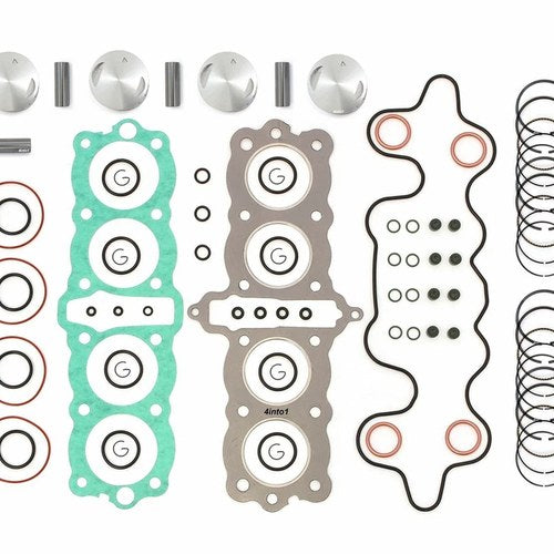 Top End Engine Rebuild Kit Standard Pistons Honda CB550 1974 1975 1976 1977 1978