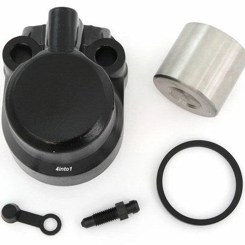 Front Brake Caliper Kit with Stainless Piston - Honda CB350F/360/400F/500/550