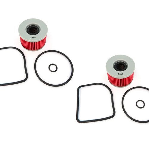 Set of 2 Oil Filter with O-Rings - Honda CB400T/450T CM400/450 CX/GL500 CX/GL650