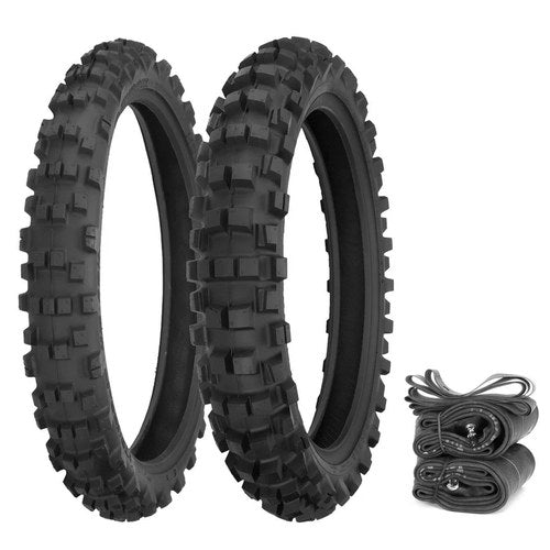 Shinko 524 525 Soft-Intermediate Tires Tubes Rim Strips Moto Honda CRF250X 04-17