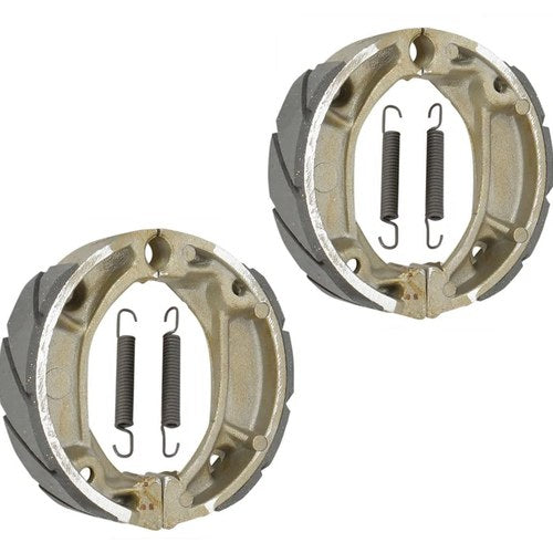 Grooved Front Rear Brake Shoes Honda CHF50 SA50 CRF80 CRF100 CRF110F XR80 XR100R