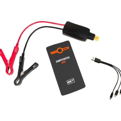 Get Multifunctional Mini Battery Jump Starter Charger Power Bank 5V 2.1A 6000mAh
