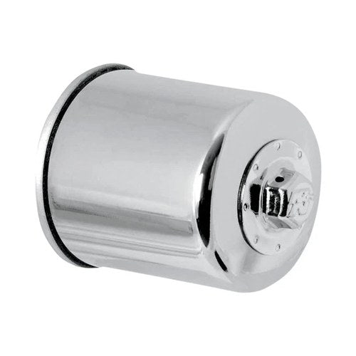 K&N Performance Chrome Oil Filter Spin-On KN-303C Honda Kawasaki Yamaha
