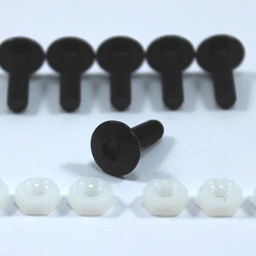 6x Motorcycle Lightweight Race Track Windshield Screen Bolts Windscreen Fixings