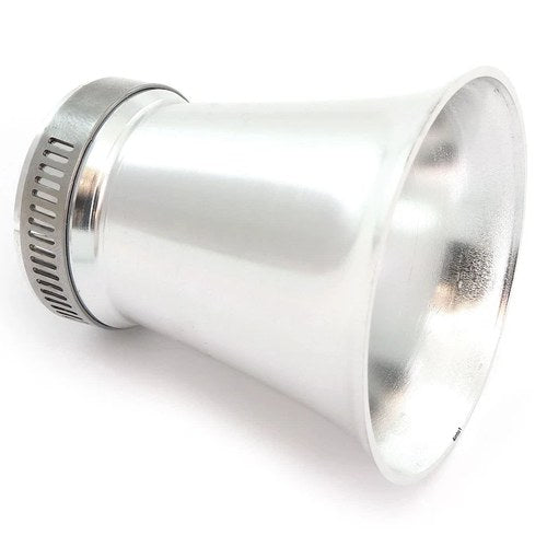 Silver Intake Air Filter Velocity Stack 35mm ID Honda CB100 CB160 CB350F CB400F