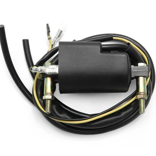 Universal 1 Ohm Dual Output 6V Ignition Coil - 6 Volt - 2 Spark Plug Wires