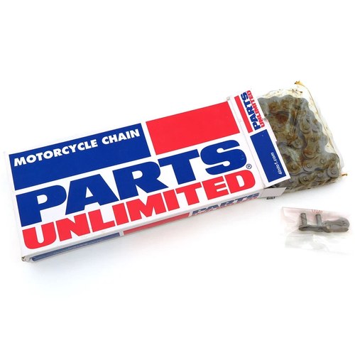 Parts Unlimited Standard Motorcycle Chain - 420 428 520 530 - Choose Size Length