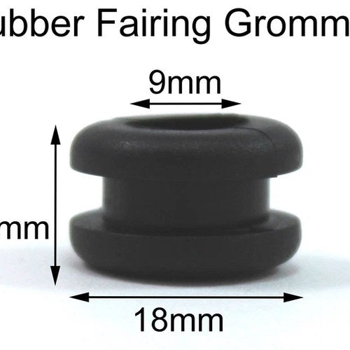 2x Rubber Fairing Grommets Yamaha R1 R6 Yzf 600 750 90480-12596 & 90480-12072