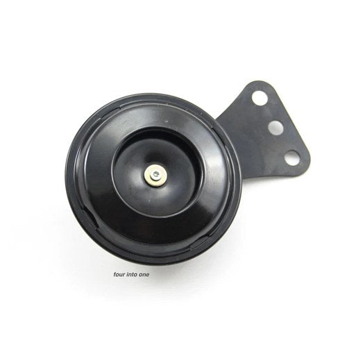 K&S Technologies Economy Compact Motorcycle Horn - Black - 11-0100 - 2.75" 7cm