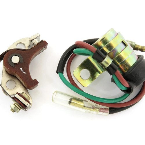 Ignition Tune Up Kit - Kokusan Only - Points Condenser Honda CA160 CB160 CL160
