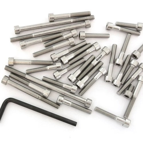 Stainless Steel Allen Bolt Set - Honda VF500C V30 Magna - 1984-1985 - 33 Bolts