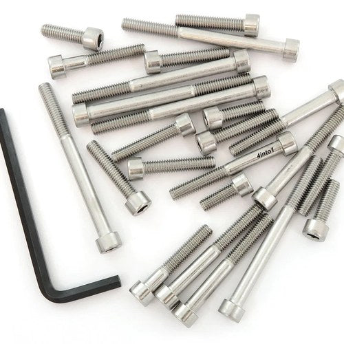 Stainless Steel Allen Bolt Set - Honda CR250R CR250 Elsinore - 1978 1979 1980