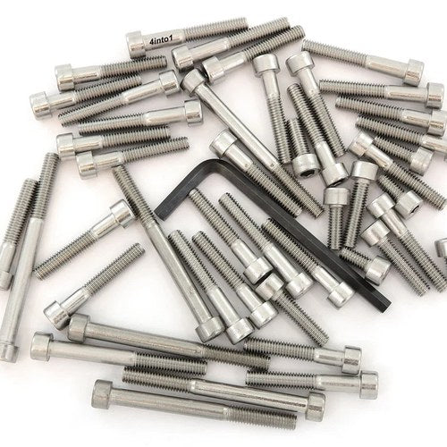 Stainless Steel Allen Bolt Set - Honda CB750SC Nighthawk - 1982-1983 - 46 Bolts