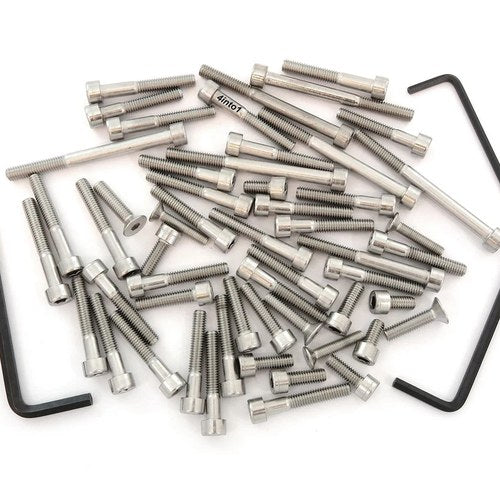 Stainless Steel Allen Bolt Set - Honda Dohc CB750 C/F/K Super Sport - 1979-1982