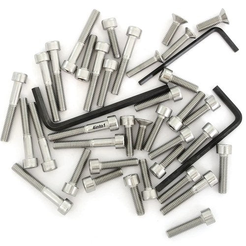 Stainless Steel Allen Bolt Set - Honda ST90K Trailsport - 1973-1975 - 37 Bolts