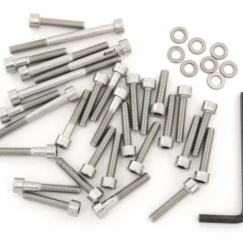 Stainless Steel Allen Bolt Set - Honda VF700C Magna - 1984-1986 - 30 Bolts