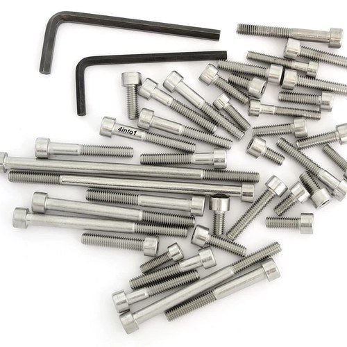 Stainless Steel Allen Bolt Set - Honda C77 CA77 CB77 CL77 CSA77 - 1960-1969