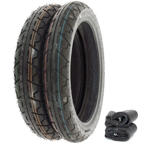 Irc Durotour RS-310 Tire Set - Honda CB250 1991-2008 - CM250C - Tires and Tubes