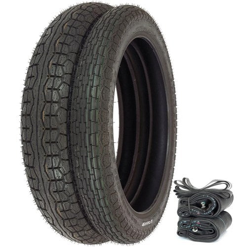 Irc GS-11 Tire Set - Yamaha RD350 XS360 - Tires Tubes and Rim Strips