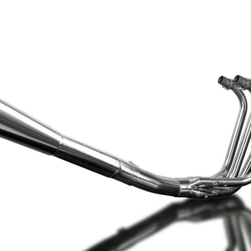 Delkevic Full 4-1 Stainless Exhaust - Kawasaki Zephyr ZR750C 91-94 ZR750D 96-02