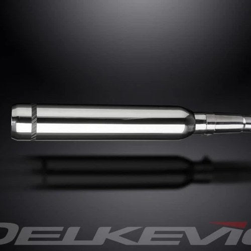 Delkevic 16" Stainless Muffler Suzuki S40 Boulevard LS650 1986-2016 Exhaust