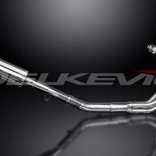 Delkevic Full Stainless Exhaust 9" Muffler - Suzuki GSX650 Katana 650 2007-2016
