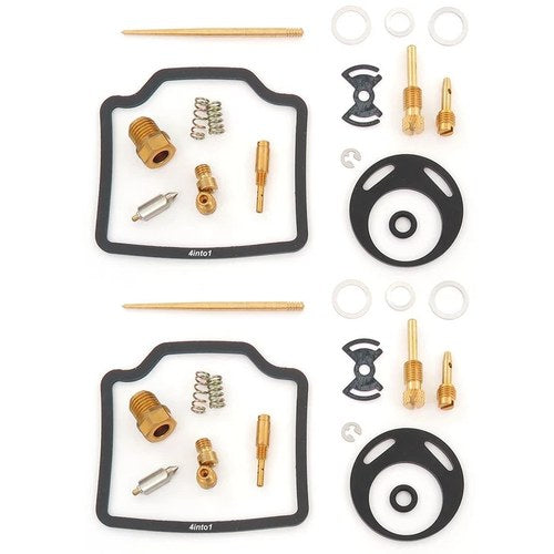 Set of 2 Deluxe Carburetor Rebuild Kits - Honda SL350K1 SL350K2 SL350 - 70-73