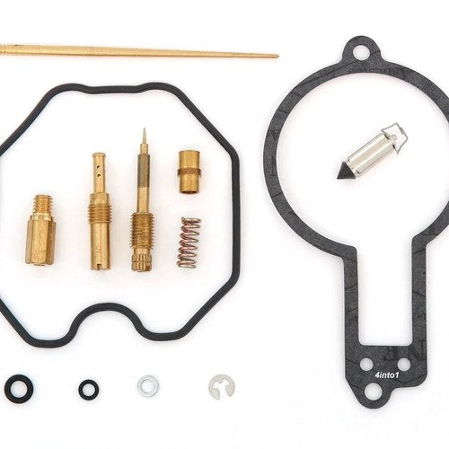 Deluxe Carburetor Rebuild Kit - Honda XR600R XR600 1988 1989 1990 Carb Repair